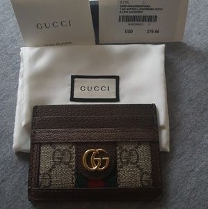 ●Sold● Gucci Supreme Ophidia Card Case